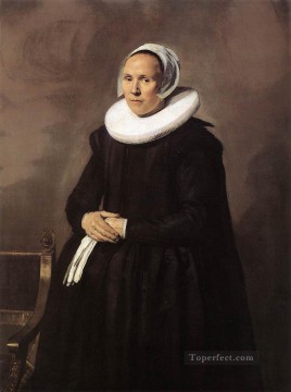 Frans Hals Painting - Feyntje Van Steenkiste retrato del Siglo de Oro holandés Frans Hals